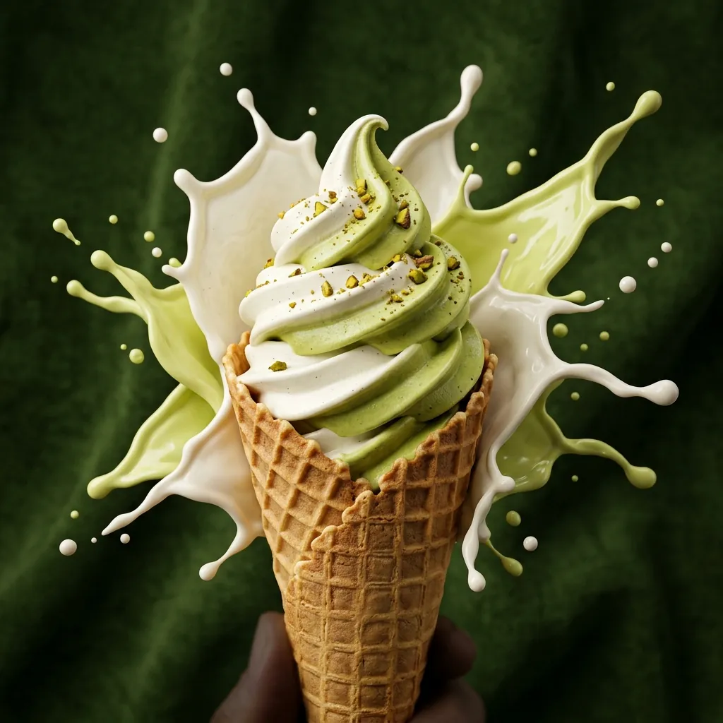 Premium Ice Cream and Dessert Background - Mashbere UAE