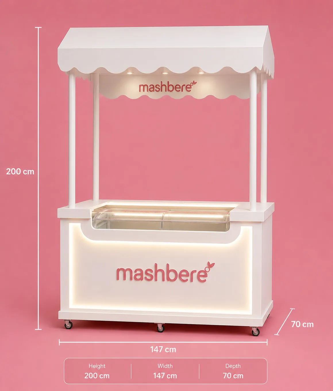 Mashbere signature kiosk solution UAE
